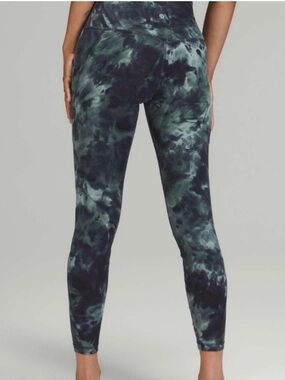 Lululemon align with pockets high rise tidewater teal leggings